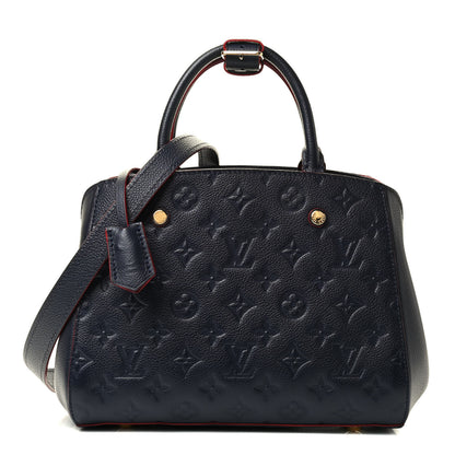 Louis Vuitton Empreinte Montaigne BB Marine Rouge 1 of 10