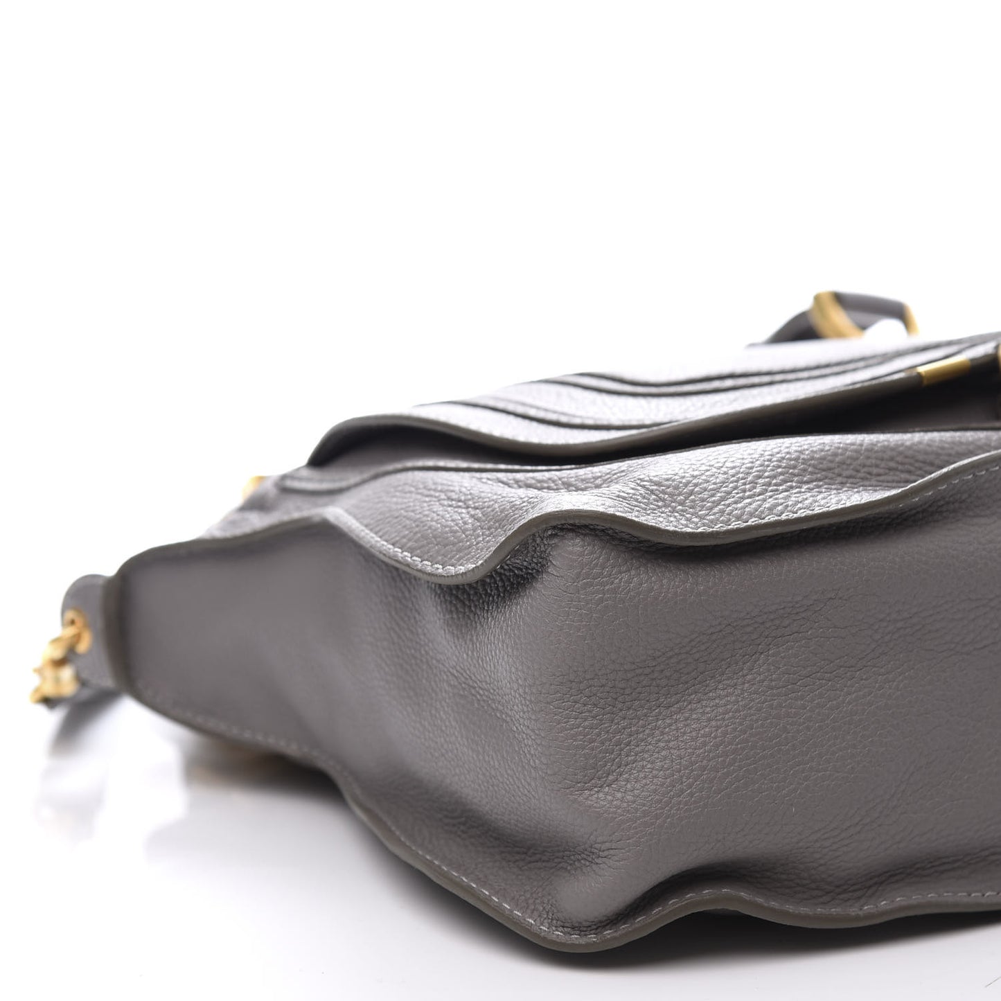 Calfskin Medium Marcie Satchel Cashmere Grey