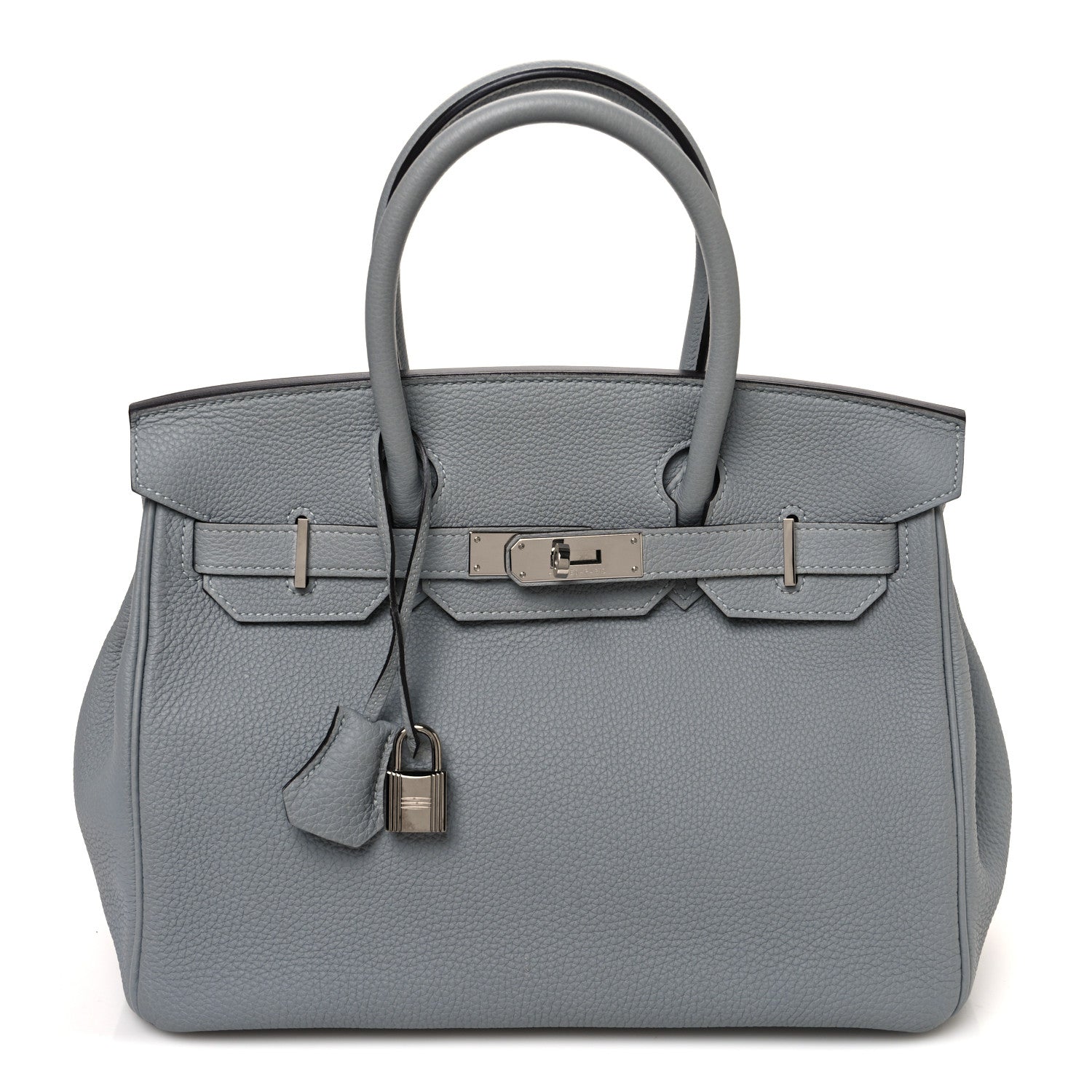 Hermes Togo Birkin 30 Bleu Glacier 1 of 11