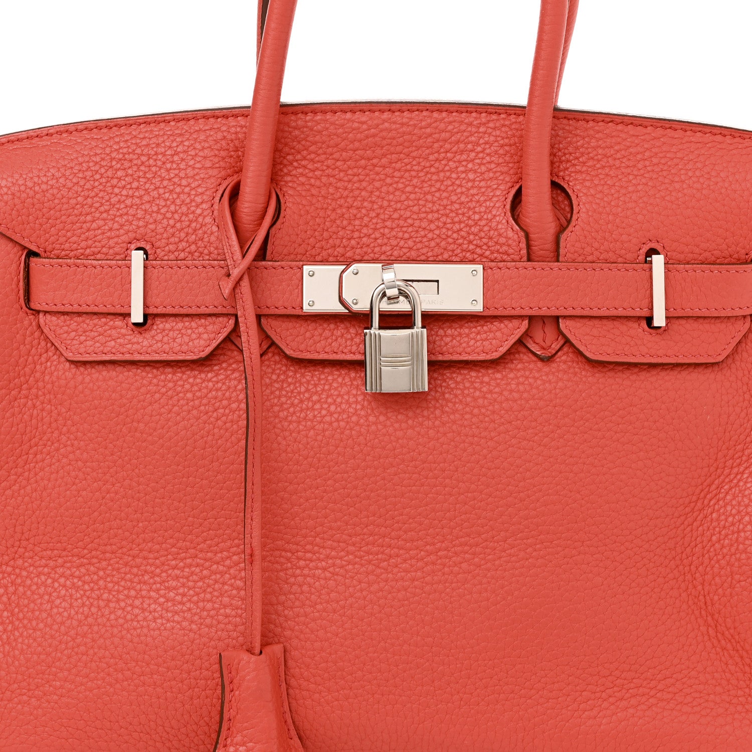 Hermes Taurillon Clemence Birkin 30 Bougainvillea 8 of 15