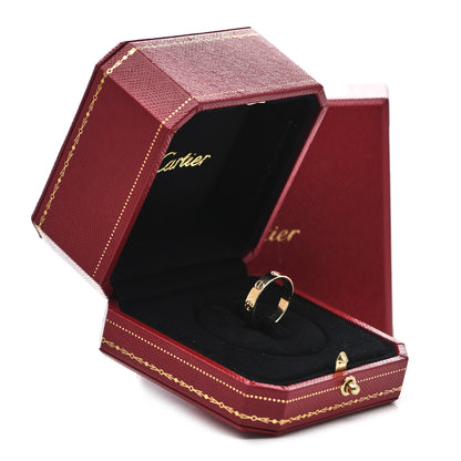 Cartier 18K Yellow Gold 3.5mm LOVE Wedding Band Ring 52 6 5 of 5