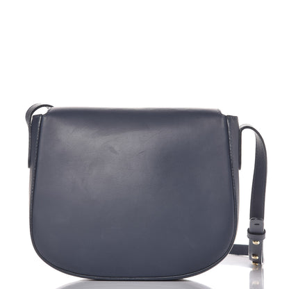 Mansur Gavriel Calfskin Flap Crossbody Bag Blu 4 of 17