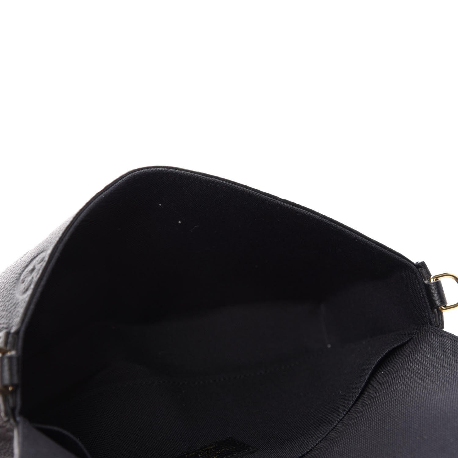 Louis Vuitton Empreinte Pochette Felicie Chain Wallet Black 5 of 11
