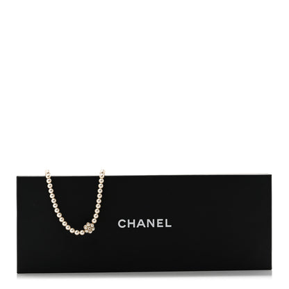 Chanel Pearl CC Camellia Long Necklace Gold 7 of 7