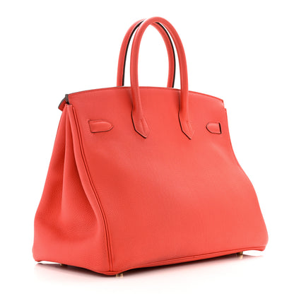Hermes Togo BIRKIN 35 Rose Jaipur 3 of 11