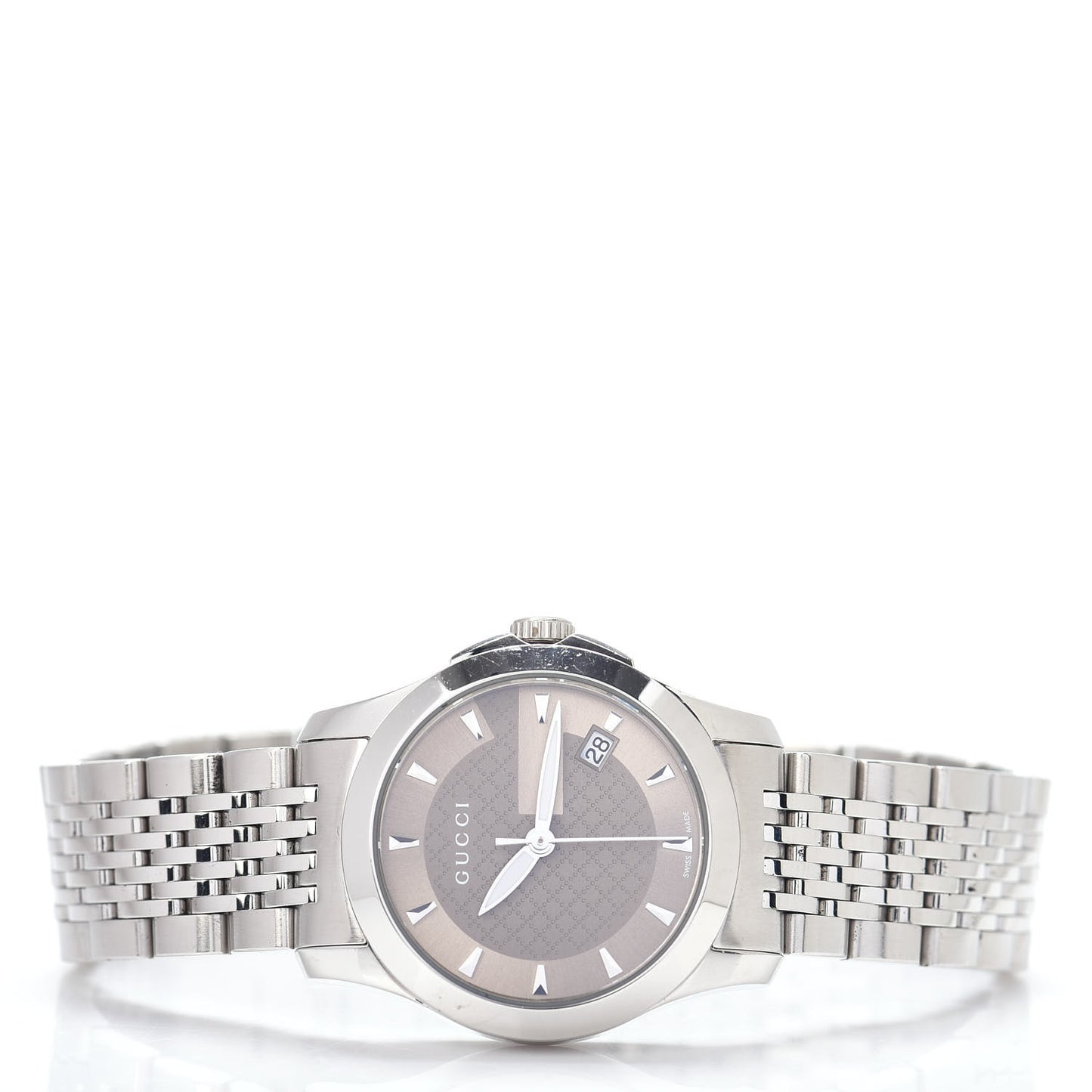 Stainless Steel 27mm G-Timeless Quartz Watch Brown