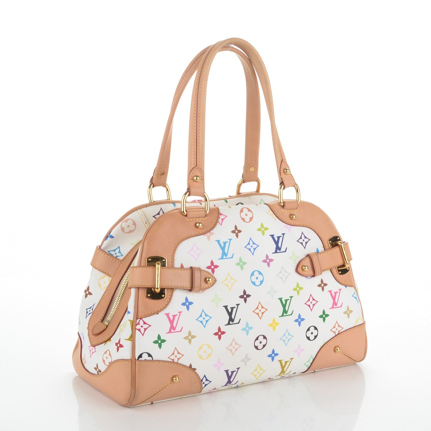 Louis Vuitton Monogram Multicolor Claudia White 3 of 7