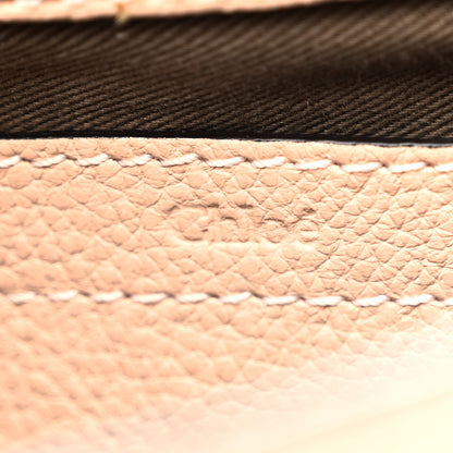 Chloe Grained Calfskin Small Marcie Saddle Bag Anemone Pink 6 of 12