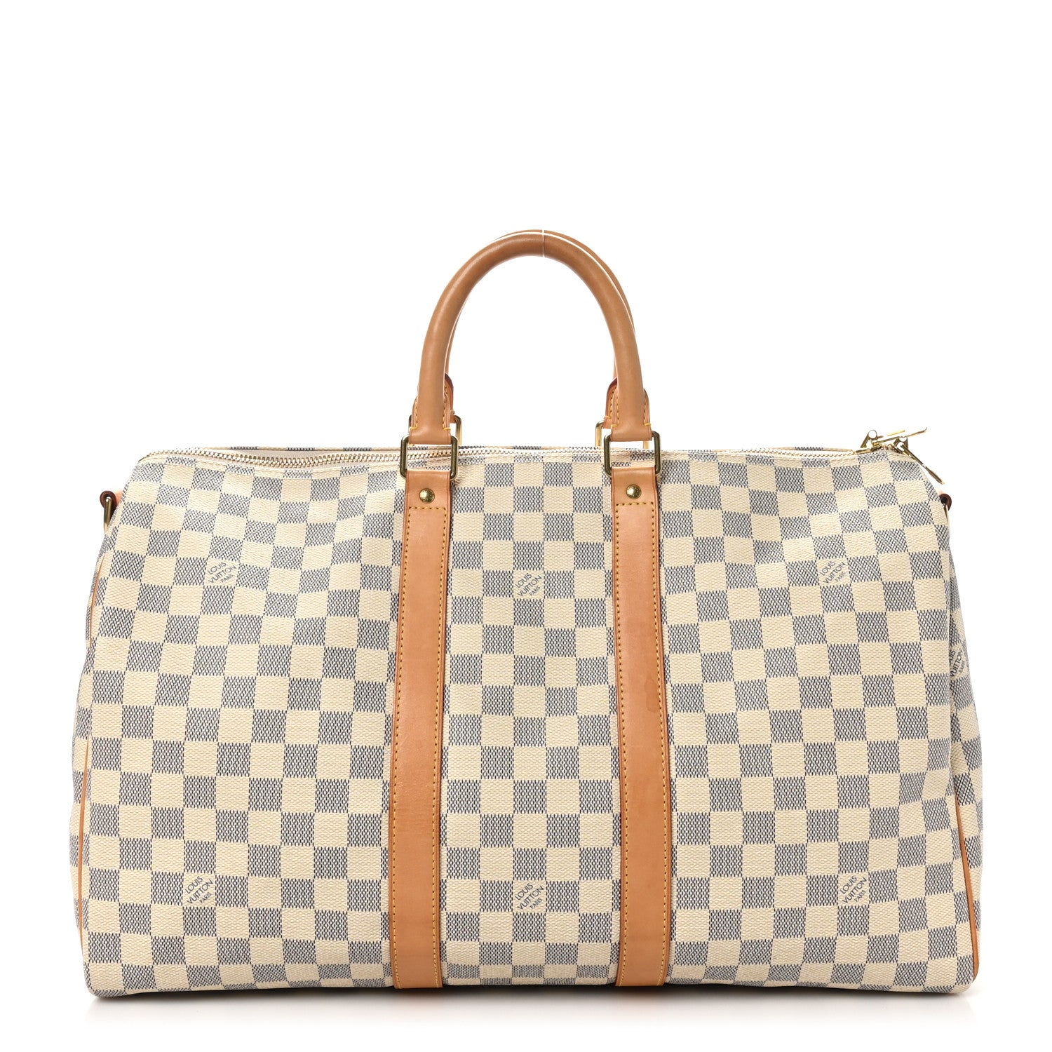 Louis Vuitton Damier Azur Keepall Bandouliere 45 1 of 9