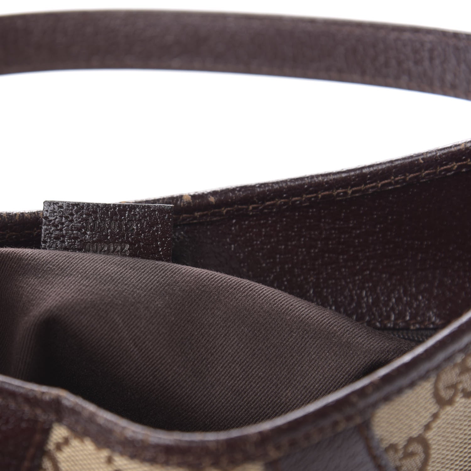 Gucci Monogram Shoulder Bag Dark Brown 9 of 14