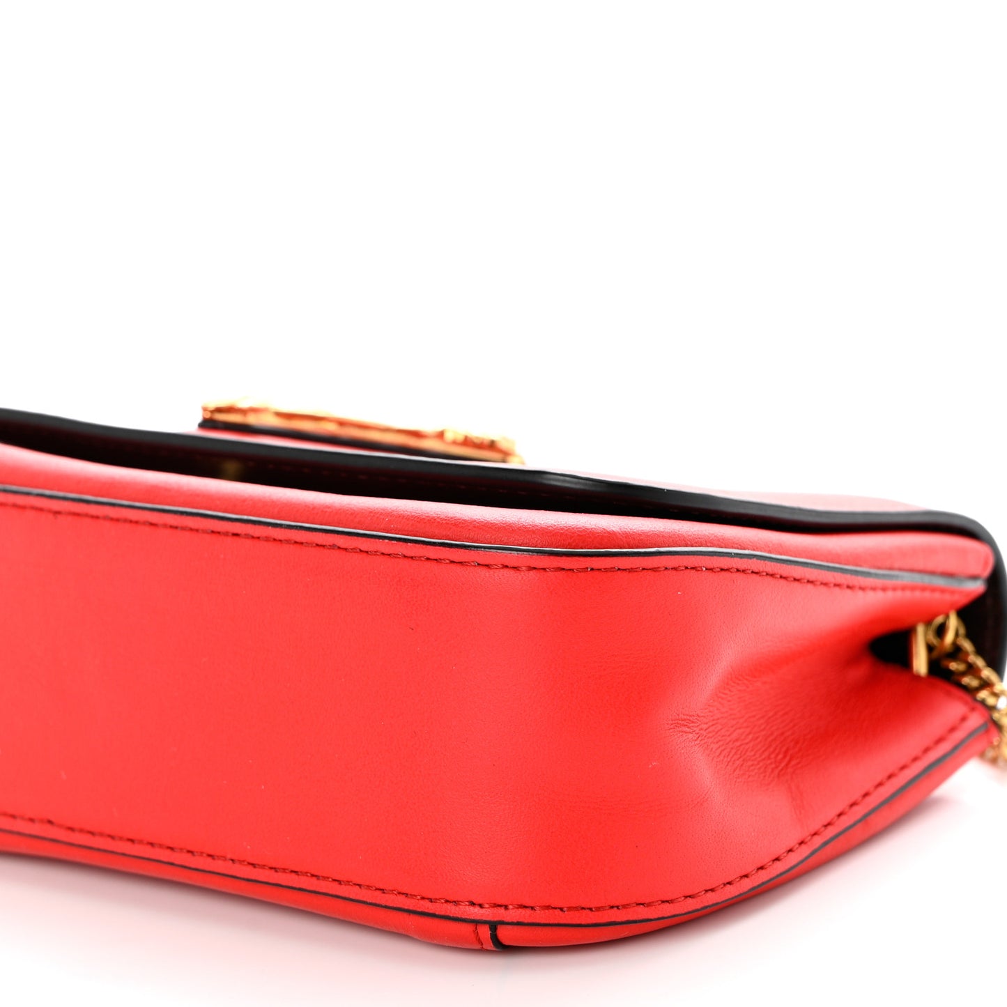 Vitello Virtus Mini Chain Bag Eros Flame Red