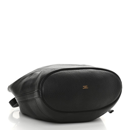 Hermes Taurillon Clemence Market 28 Black 4 of 9