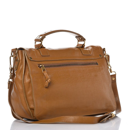 Proenza Schouler Lambskin Medium PS1 Satchel Curry 3 of 8
