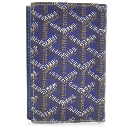 Goyard Goyardine Card Holder Case Blue 2 of 7