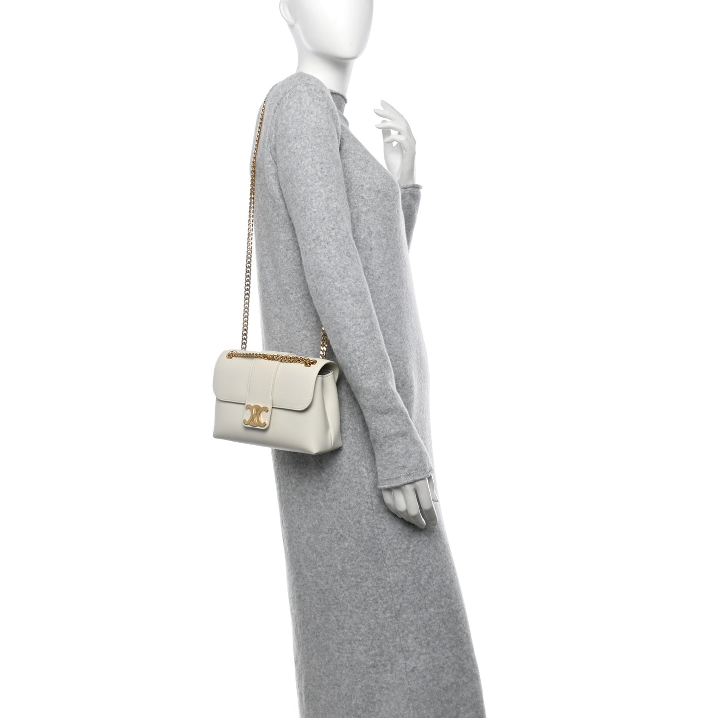 Supple Calfskin Teen Victoire White