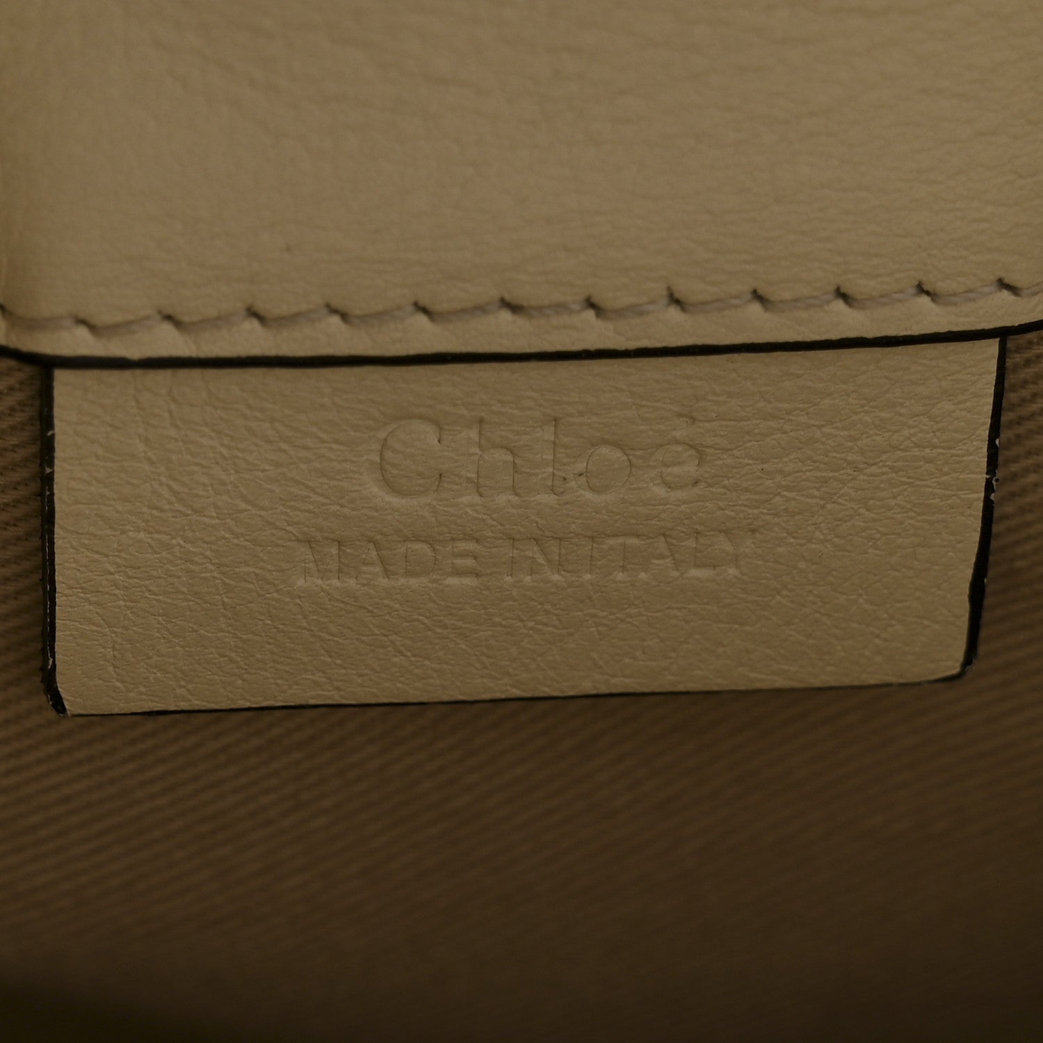 Chloe Suede Calfskin Mini Faye Backpack Off White 6 of 15