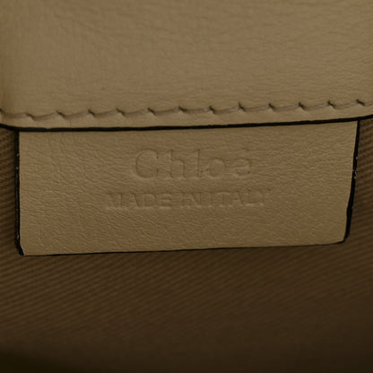 Chloe Suede Calfskin Mini Faye Backpack Off White 6 of 15