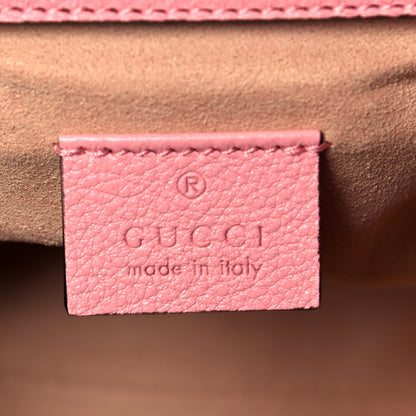 Gucci Wonka Grain Calfskin Mini Diana Tote Bag Wild Rose Fuxia Fluo 5 of 7