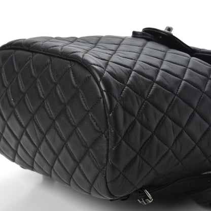 Chanel Lambskin Quilted Small Urban Spirit Backpack Black 7 of 9