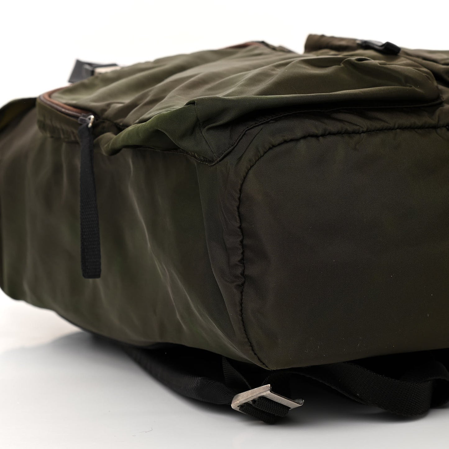 Tessuto Nylon Buckle Backpack Mimetico