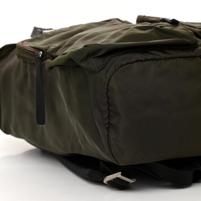 Prada Tessuto Nylon Buckle Backpack Mimetico 9 of 13