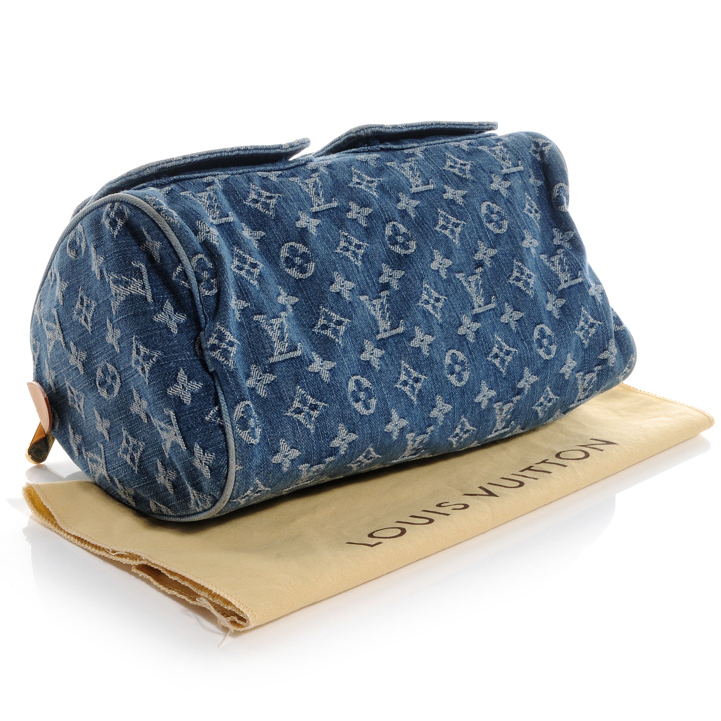 Monogram Denim Neo Speedy Blue