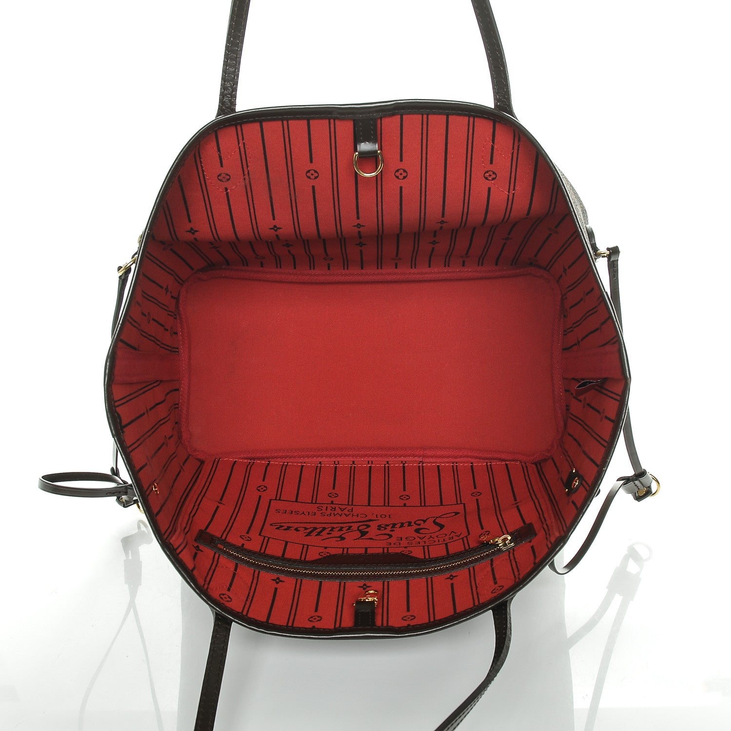 Louis Vuitton Damier Ebene Neverfull MM 5 of 9