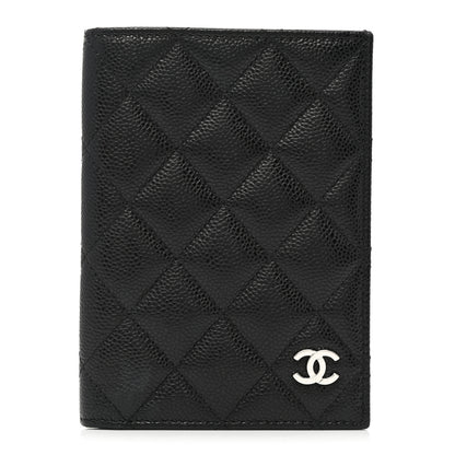 Chanel Caviar Quilted Passport Holder Black 1 of 8