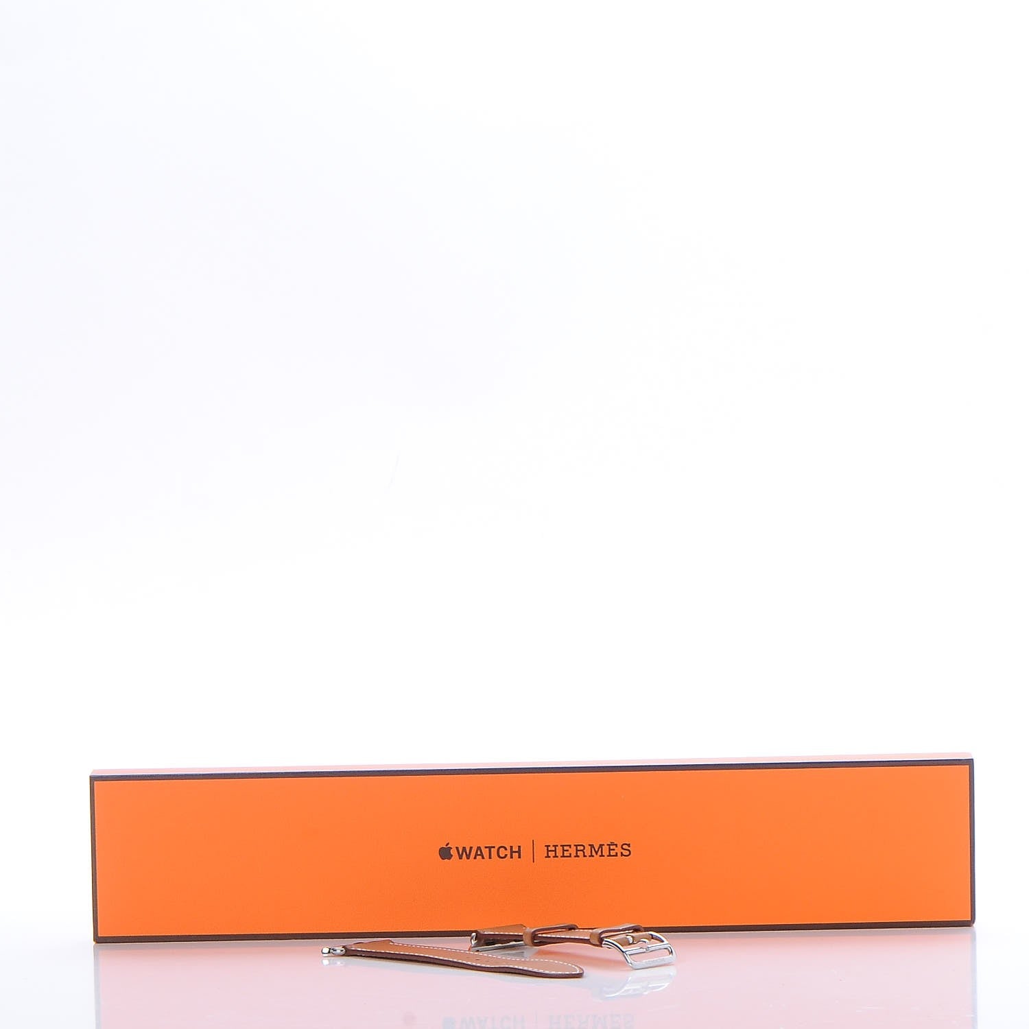 Hermes Barenia 42mm Apple Watch Single Tour Band Fauve 8 of 8