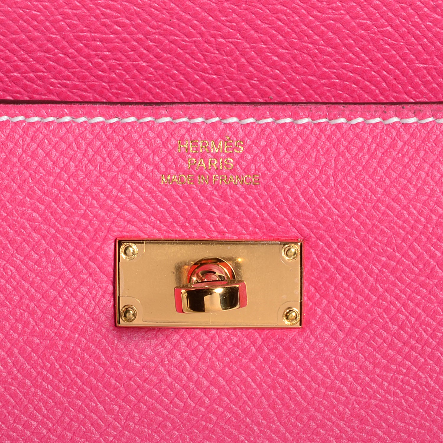 Hermes Epsom Kelly Longue Wallet Rose Tyrien 8 of 14
