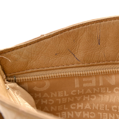 Chanel Lambskin Stitched Medium Ultimate Soft Tote Beige 8 of 23