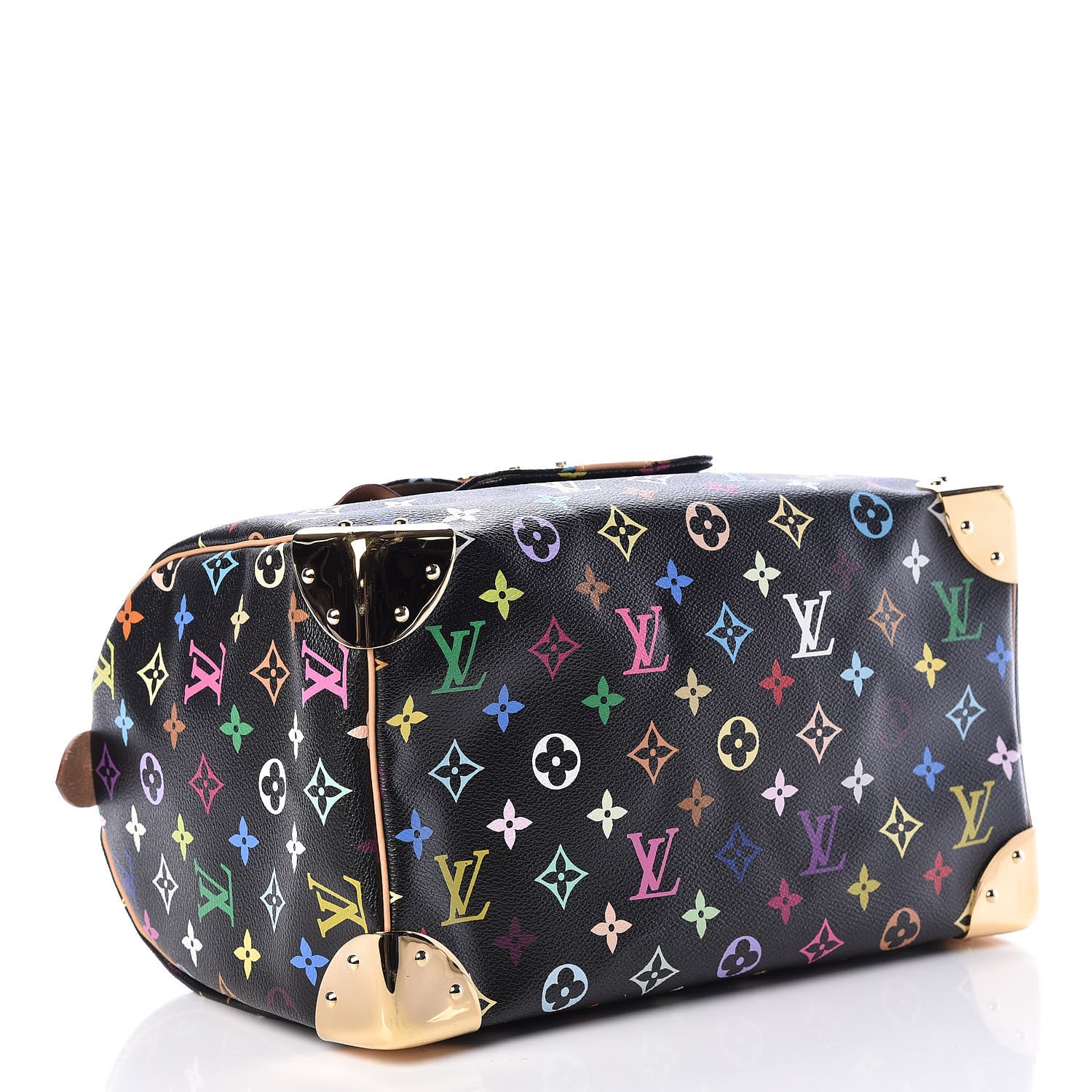 Louis Vuitton Monogram Multicolor Speedy 30 Black 4 of 9