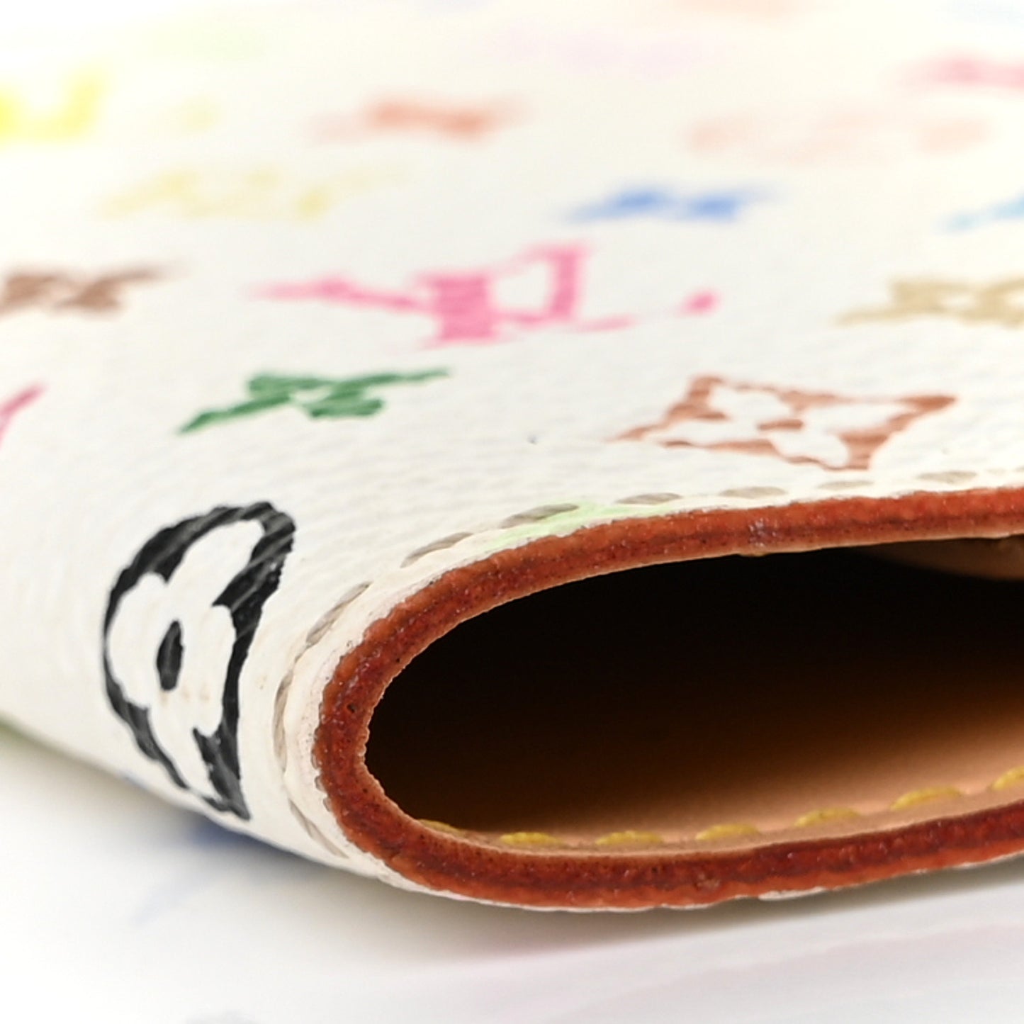 Monogram Multicolor Carnet de Bal Mini Agenda Cover White