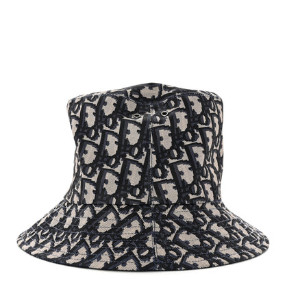 Christian Dior Oblique Reversible Teddy-D Brim Bucket Hat Blue 4 of 7