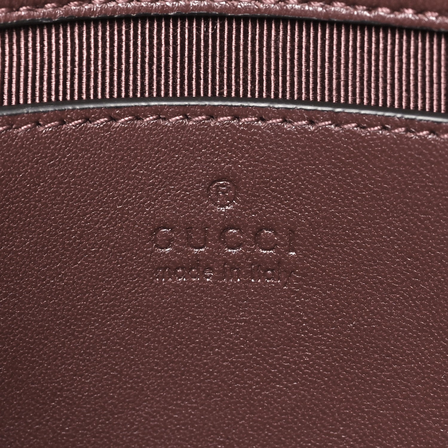 Gucci Lambskin Matelasse Small GG Marmont Shoulder Bag Rosso Ancora 5 of 10