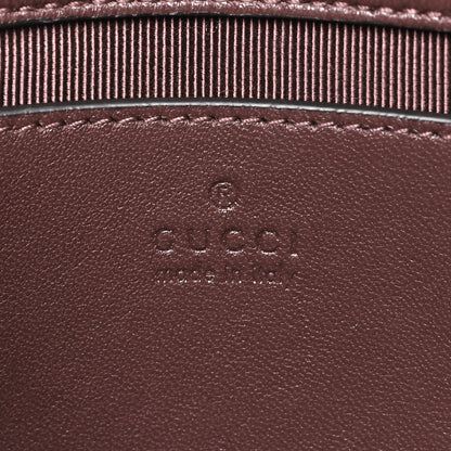 Gucci Lambskin Matelasse Small GG Marmont Shoulder Bag Rosso Ancora 5 of 10