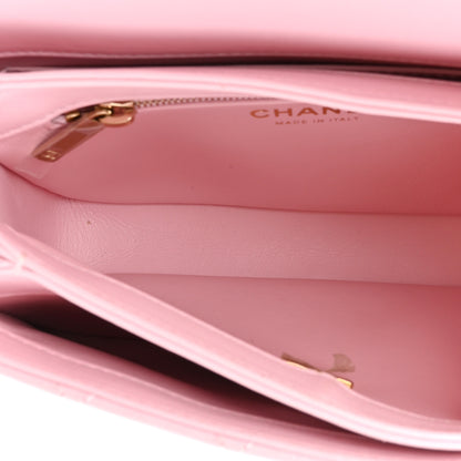 Chanel Lambskin Quilted Small Trendy CC Flap Dual Handle Bag Light Pink 6 of 14
