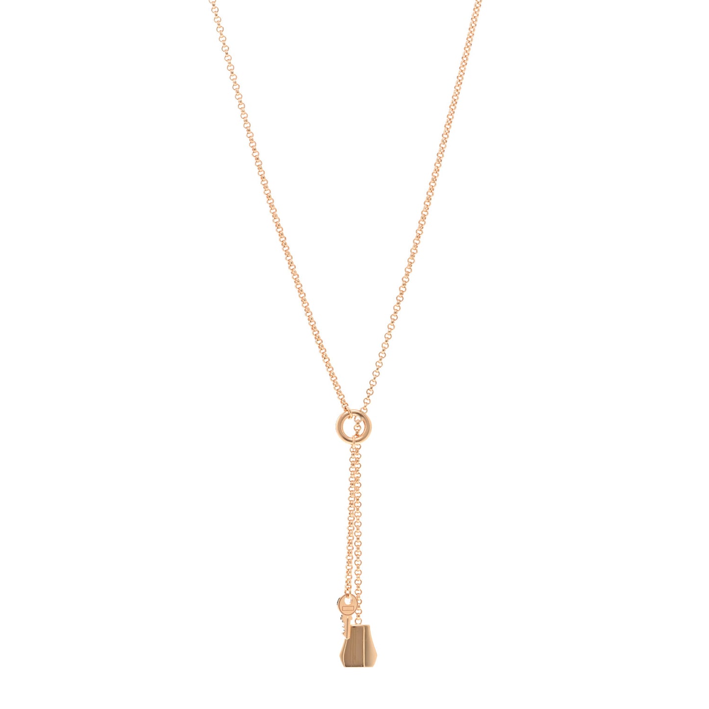 18K Rose Gold Kelly Clochette Necklace