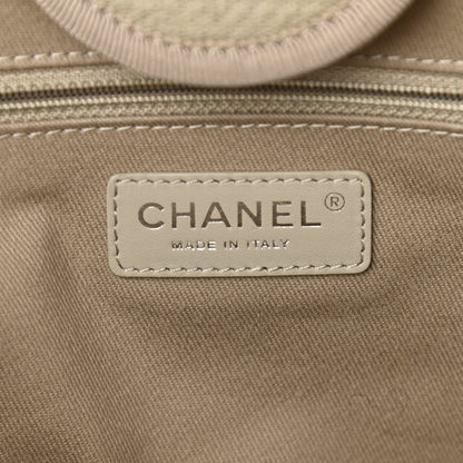 Chanel Mixed Fibers Medium Deauville Tote Grey 7 of 12