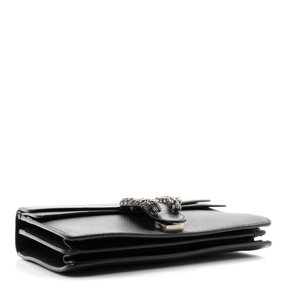 Gucci Pebbled Calfskin Small Dionysus Shoulder Bag Black 4 of 10