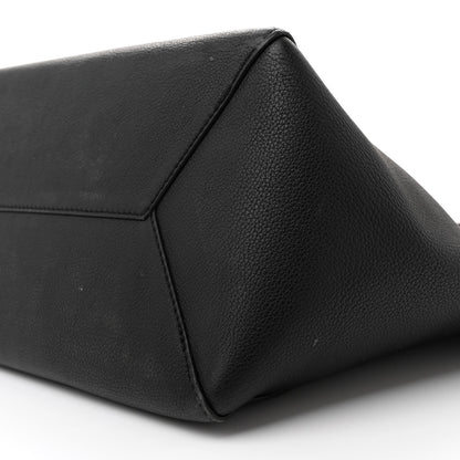 Louis Vuitton Calfskin Lockme Cabas Black 9 of 17