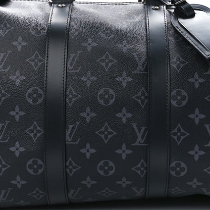 Louis Vuitton Monogram Eclipse Keepall Bandouliere 45 8 of 11
