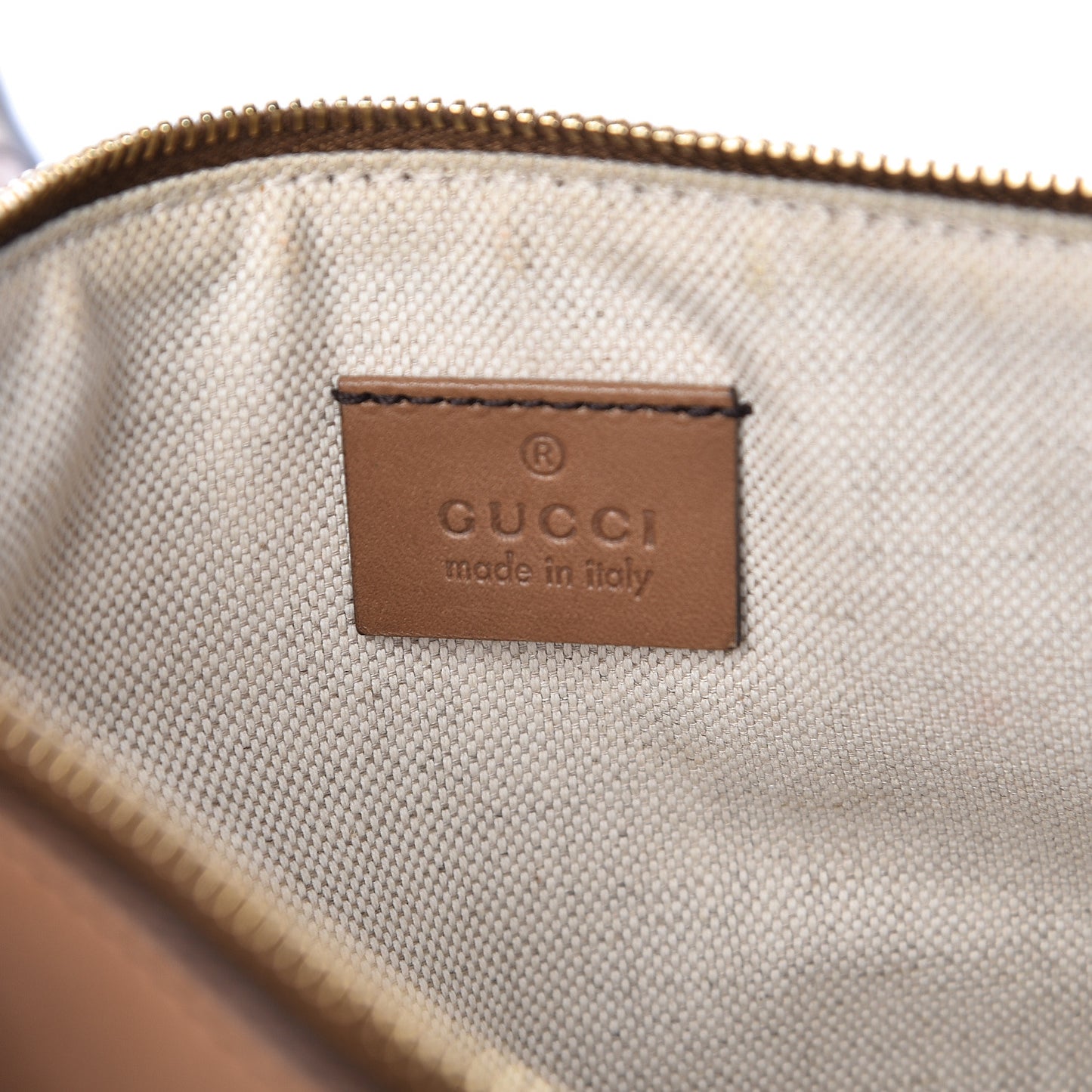 Monogram Large Craft Tote Light Brown