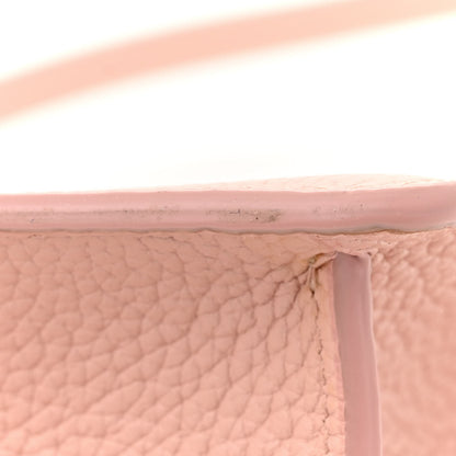 Burberry Grained Calfskin Mini TB Shoulder Pouch Dusty Pink 11 of 11
