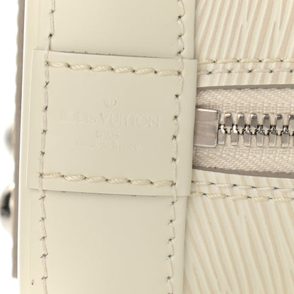 Louis Vuitton Epi Alma BB Ivory 9 of 10