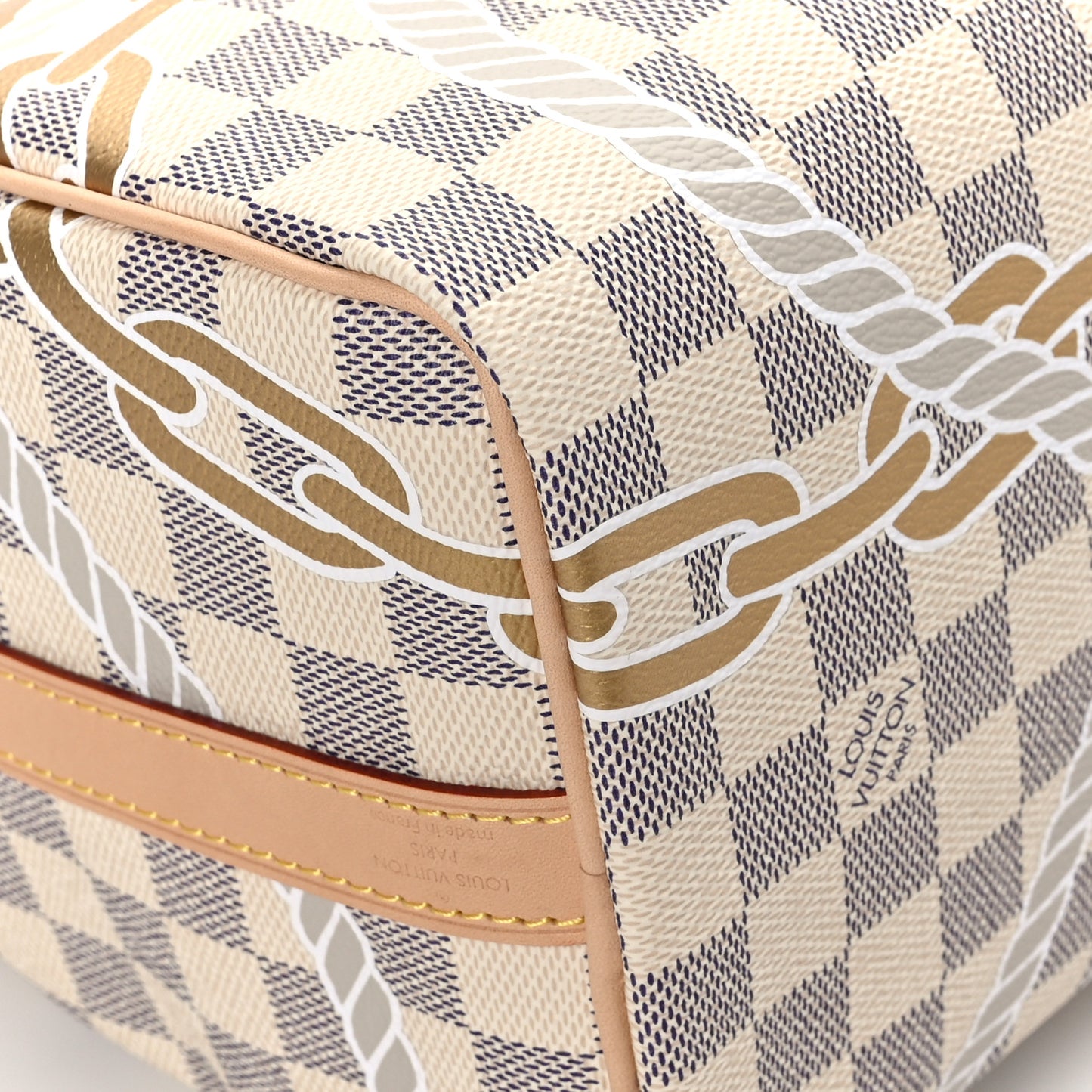Damier Azur Nautical Speedy Bandouliere 25