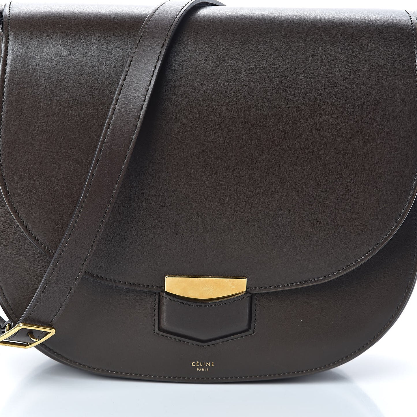 Supersoft Calfskin Medium Trotteur Wood