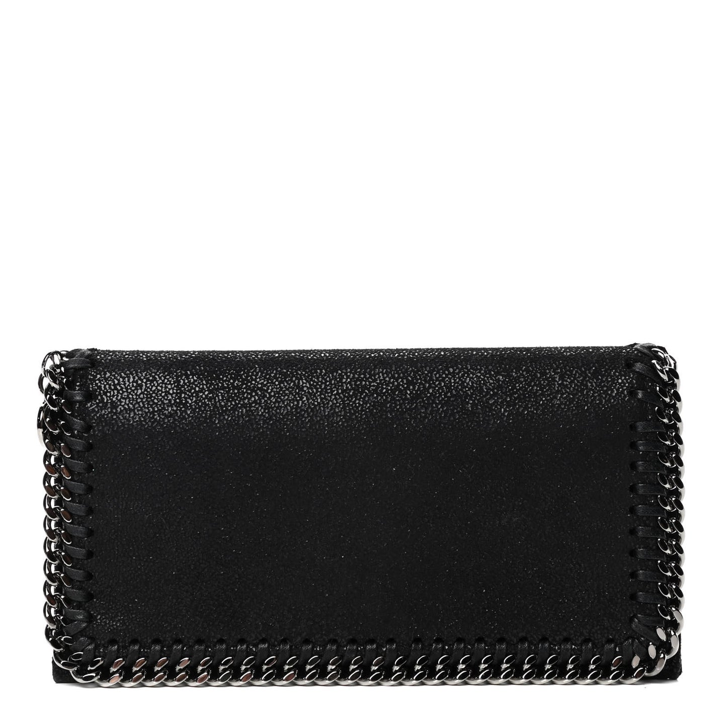Shaggy Deer Falabella Flap Wallet Black
