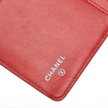 Chanel Caviar Timeless CC Yen Wallet Coral 6 of 12