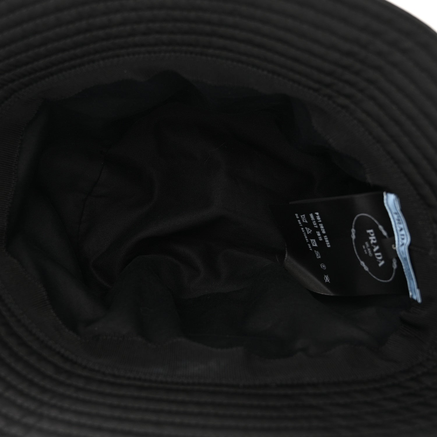 Prada Re-Nylon S Bucket Hat Black 7 of 8
